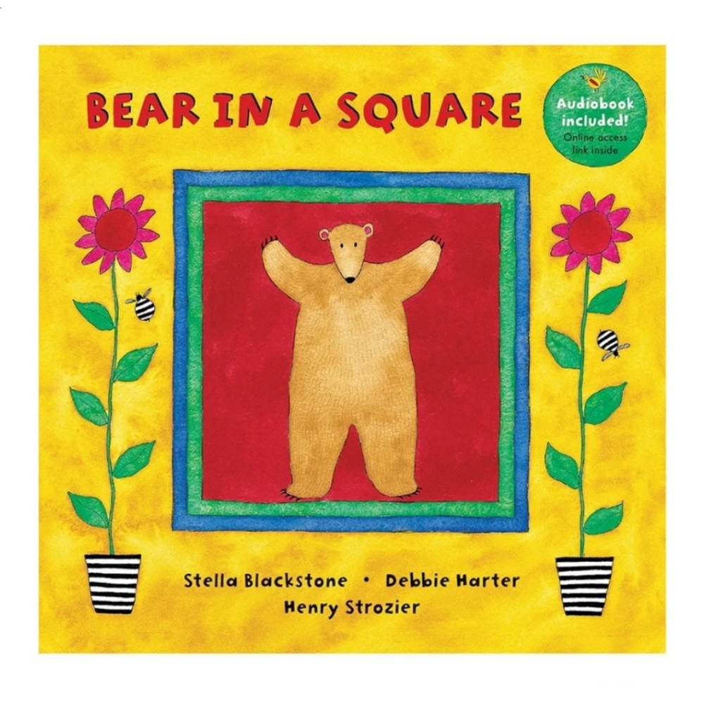 BEAR IN A SQUARE Stella Blackstone Book